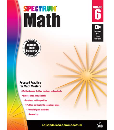 <strong>Spectrum Math Grade</strong> 7<strong> Answer Key</strong> Online Chapter 1 Adding and Subtracting Rational Numbers. . Spectrum math workbook grade 6 answer key